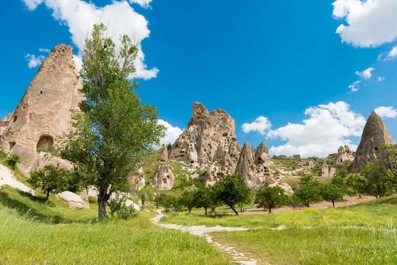 From Göreme: Cappadocia Red and Green Highlights Tour - Pasabag and Devrent (Monk’s Valley + Imagination Valley) for fairy chimneys