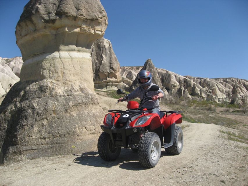 From Göreme: Cappadocia Valleys at Sunset ATV Tour - Rose Valley at sunset: the best light payoff