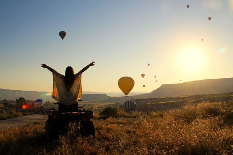 From Göreme: Cappadocia Valleys at Sunset ATV Tour - How the ride feels: pace, dust, and staying comfortable