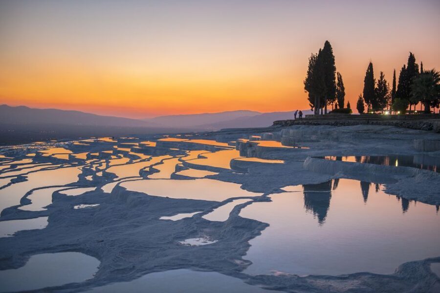 From Istanbul: 2-Day Ephesus & Pamukkale Tour by Bus - Isa Bey Mosque and Kusadasi: Finishing Day One With a Real Reset