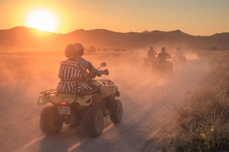 From Ürgüp/Göreme: Cappadocia Sunrise or Sunset Quad Tour - Sword Valley and fairy chimneys: where the sunrise/sunset magic really lands