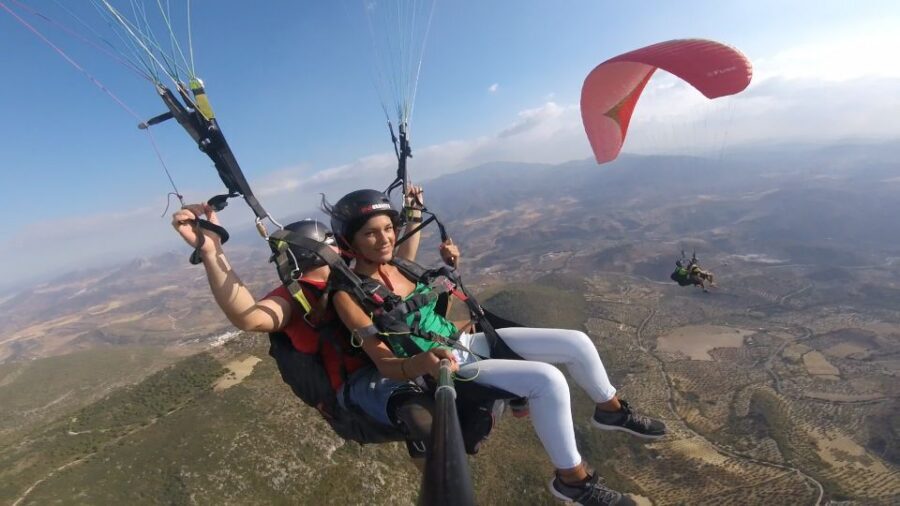 From Urgüp/Göreme: Cappadocia Tandem Paragliding & Transfer - Strap In and Soar: Fairy Chimneys, Villages, and Panoramic Glides