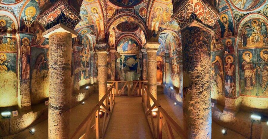 Full Day Cappadocia Red and Green Combined Day Tour + Lunch - Göreme Open Air Museum: Rock Churches and Frescoes Without Guesswork