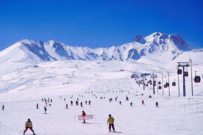 Full Day Erciyes Ski Tour Experience from Cappadocia - All-Inc - Cable cars, views, and getting your runs right