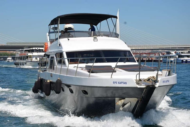 Golden Horn and Bosphorus Sunset Tour Stop at Anatolian Side - Boat comfort, crew service, and that sunset calm