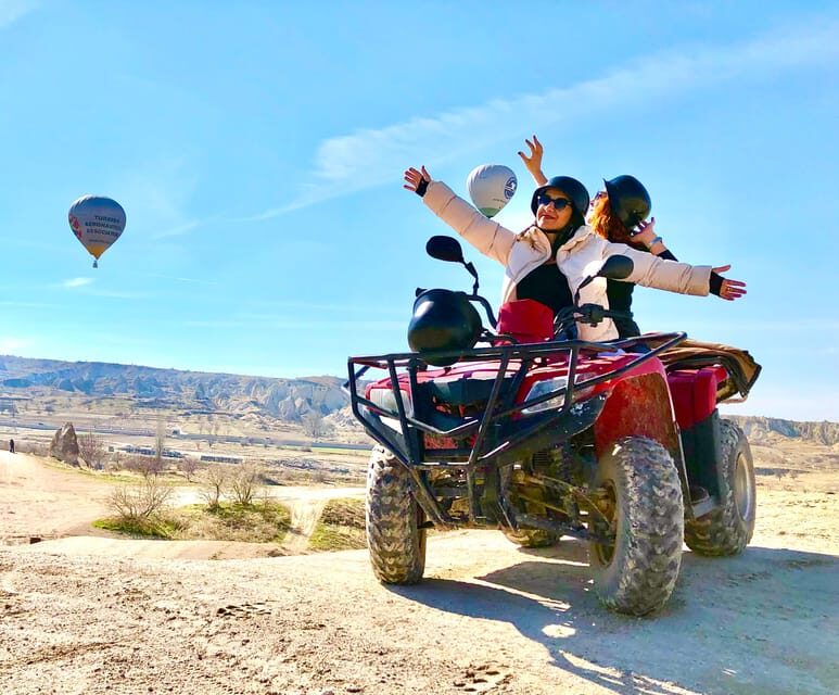 Göreme: Cappadocia Sunset ATV Tour - Photo Breaks and the Sunset Finish at Kızılçukur Valley