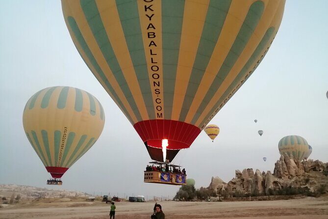 Goreme Hot Air Balloon over Valleys, with Champagne and Transfers - Group size, timing, and the early start reality