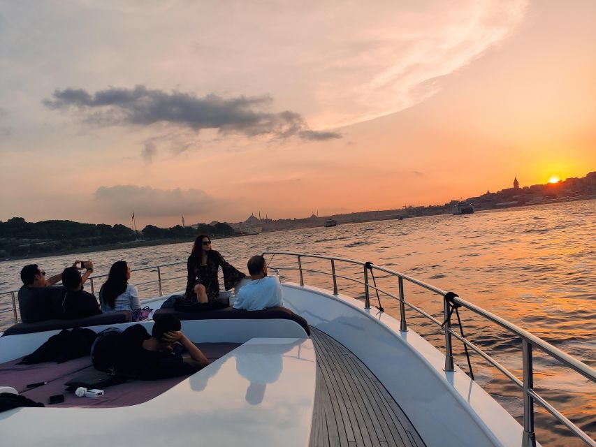 Guided Dolmabahce Palace Tour with Bosphorus Sunset Cruise - Dolmabahce Mosque and quick scenic stops: a well-timed break