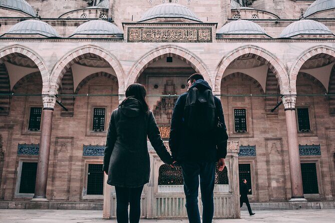 Half Day Walking Tour of Old Istanbul - The Blue Mosque: six minarets, then the surprise of blue tiles inside