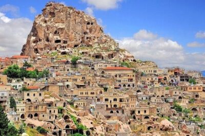 Highlights of Cappadocia (Mix of Red and Green Private Tour) - Goreme Panorama: Volcanic Tuff, Erosion, and Fairy-Chimney Colors