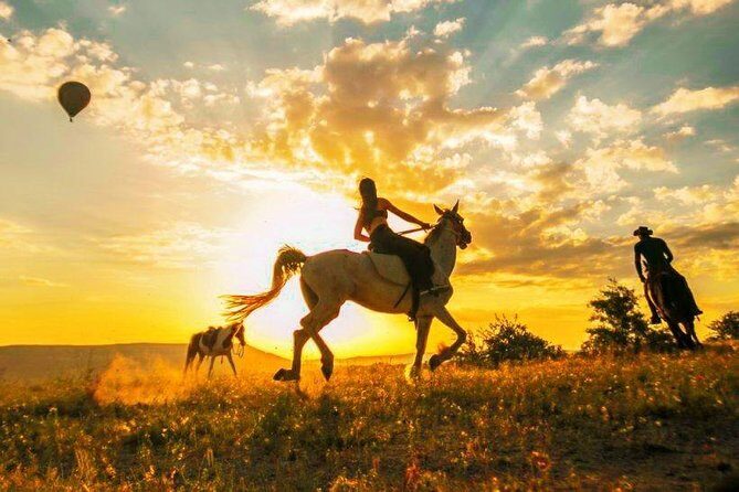 Horse Riding in Cappadocia in fairy chimeys - Sunset Point: Your Cappadocia Photo Finale