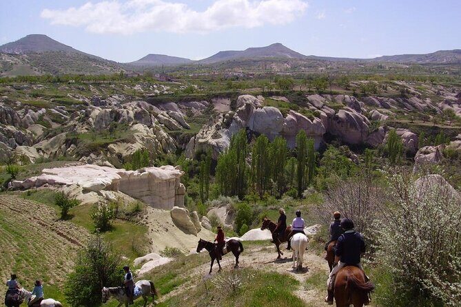 Horse Riding in the Valleys of Cappadocia - Stop 3: Çavuşin Village—Greek Architecture Meets Cappadocia