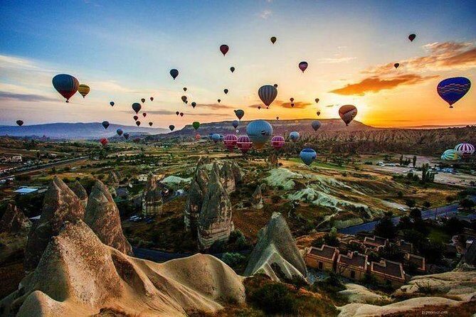 Hot air Balloon Cappadocia Tour ( Goreme Valley ) - Sunrise Hot Air Balloon Views Over Goreme Valley