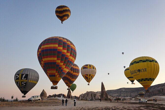 Hot Air Balloon Tour in Goreme - After landing: toast, flight certificate, and getting back