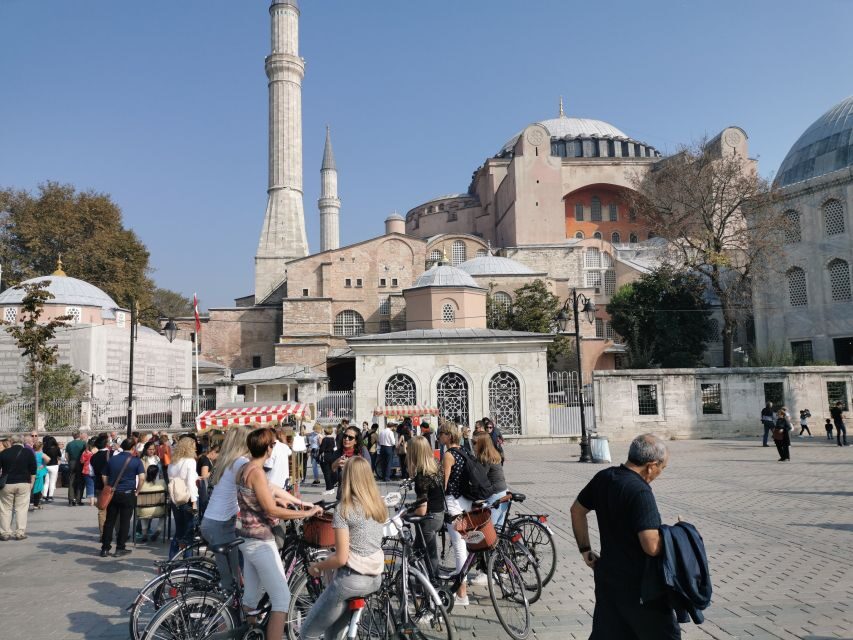 Istanbul 3-Hour Old City Tour by Bicycle - Basilica Cistern and Hagia Sophia: Big Sights, Outside-Only Framing