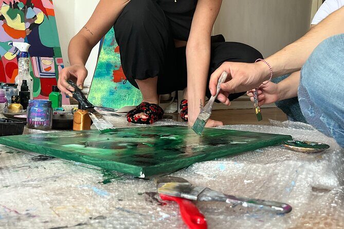 Istanbul Art Escape Wine and Paint at Local's Home - Timing and logistics that make the night easier