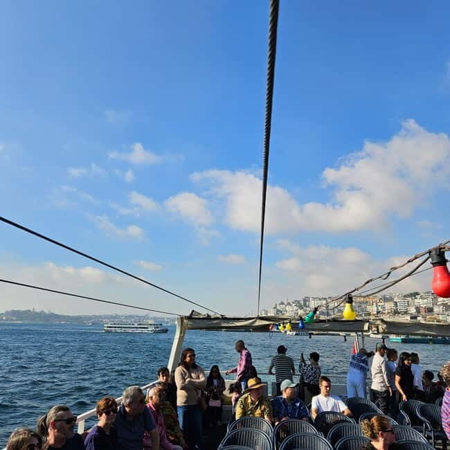 Istanbul: Bosphorous Asian Side Boat Cruise Morning - European Side Sights: Galata Tower to the Dolmabahçe Area