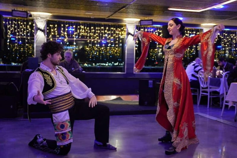 Istanbul: Bosphorus Cruise Dinner, Show & Alcoholic Drinks - Price and value: $30 for dinner, show, and landmark views