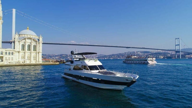 Istanbul: Bosphorus Private Guided Yacht Cruise with Snacks - On Board Comfort: Snacking, Mint Lemonade, and a Real Breather