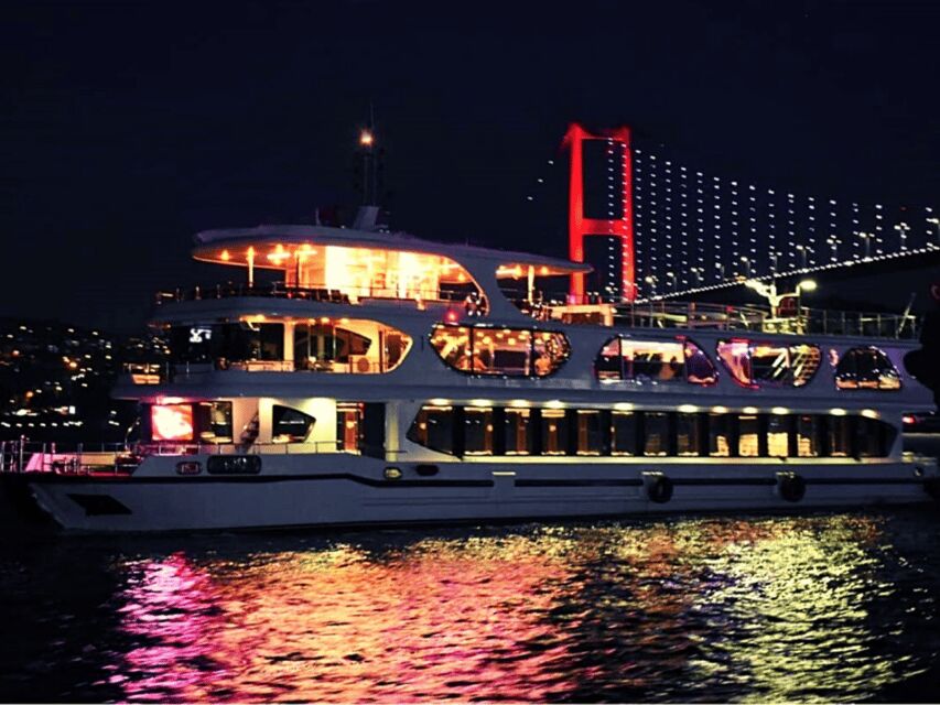 Istanbul: Dinner Cruise with Hotel Pickup & Optional Drinks - The Meal Plan: 8 Appetizers, One Main Choice, and Dessert