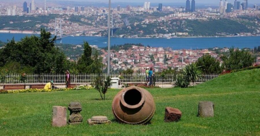Istanbul: Europe and Asia Tour By Bus And Bosphorus Cruise - Eyup Sultan Mosque and Pierre Loti Hill: Golden Horn Views Plus Cable Car