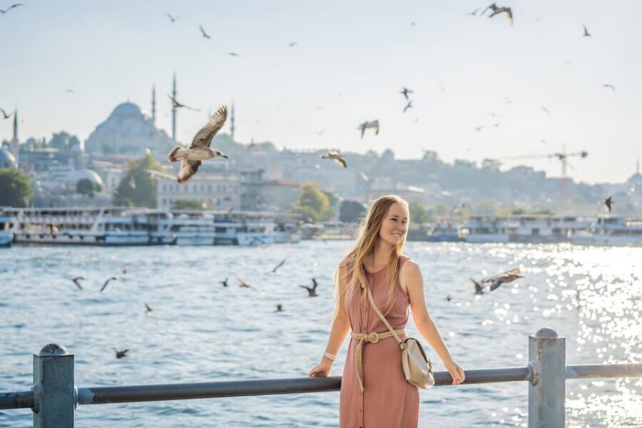 Istanbul: Galata Tower, Bosphorus & Hidden Gems Photo Shoot - Karaköy Umbrellas: Color, Texture, and Easier Posing