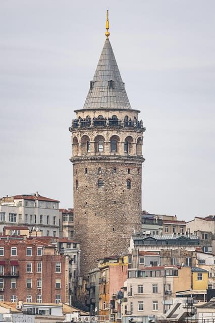Istanbul: Galata Tower Entry Ticket - Genoese watchtower to prison: how the history shows up on-site