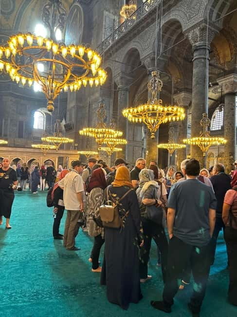 Istanbul: Hagia Sophia Ticket with Audio Guide & Blue Mosque - Key points before you go