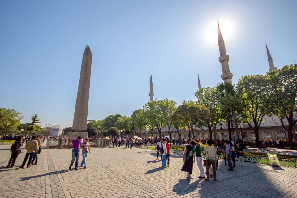Istanbul Highlights Small-Group Walking Guided Tour - Sultanahmet Meydani and the Obelisk of Theodosius Stop