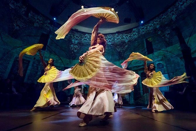 Istanbul Hodjapasha Rhythm of The Dance Show - Inside Hodjapasha: an 8:30 pm show with built-in evening momentum