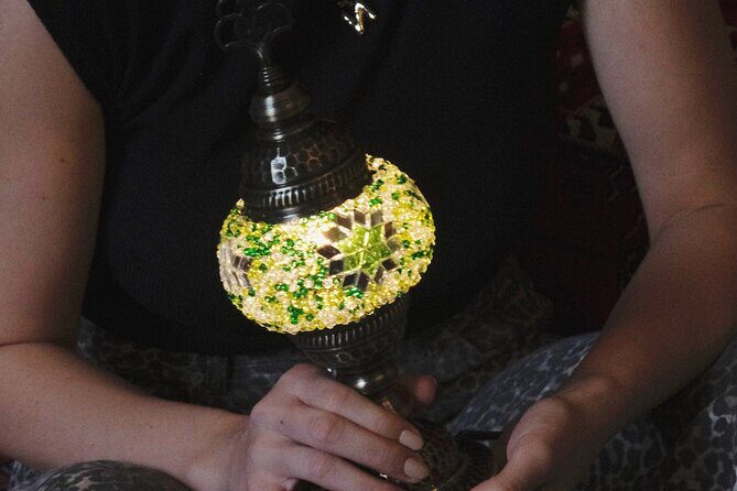 Istanbul Mosaic Lamp Workshop in Grand Bazaar - Instructor help that makes the difference: Eda, Gökay, and patient technique