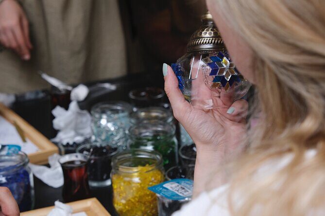 Istanbul Mosaic Lamp Workshop in Grand Bazaar - The tea, coffee, and breaks: included refreshment (and a small reality check)