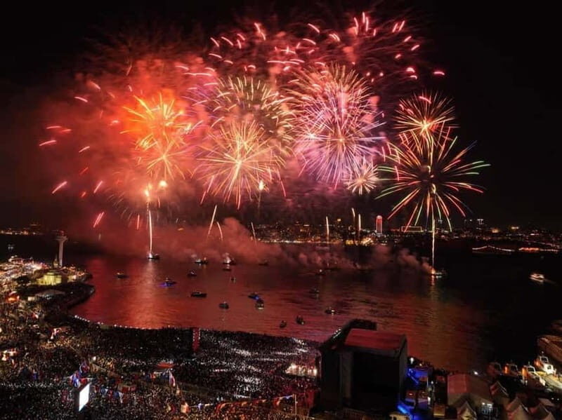 Istanbul: New Year's Eve Bosphorus Dinner Cruise Party 2026 - The Bosphorus route: palaces, bridges, and fortresses you’ll recognize