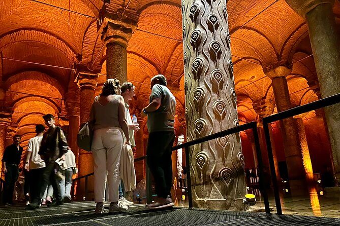 Istanbul Old City: Basilica Cistern - Blue Mosque - Grand Bazaar - Church of Divine Wisdom (Hagia Sophia Area): A Stop With Real Weight