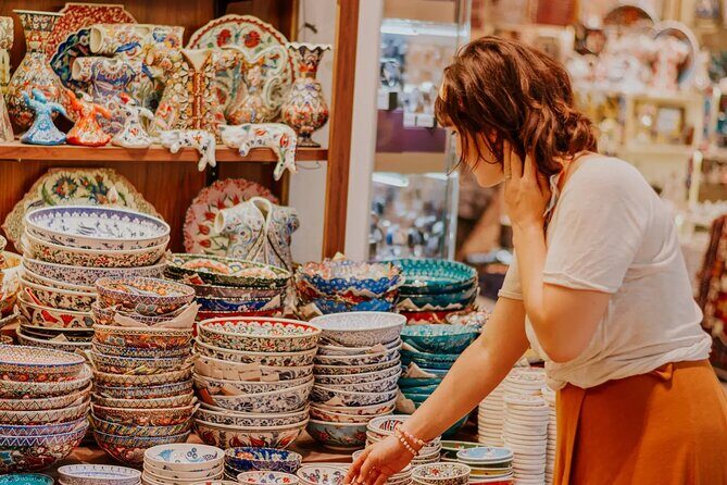 Istanbul Ottoman Empire Tour (Private & All-Inclusive) - Rustem Pasha Mosque and Iznik tiles: the detail lover’s moment