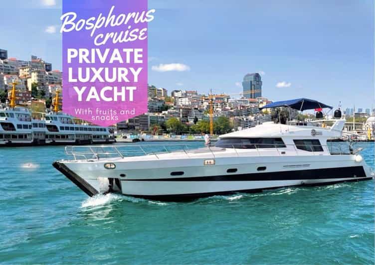 Istanbul: Private Bosphorus Cruise on Luxury Yacht - The sights you’ll see: Galata, palace fronts, bridges, and the Golden Horn