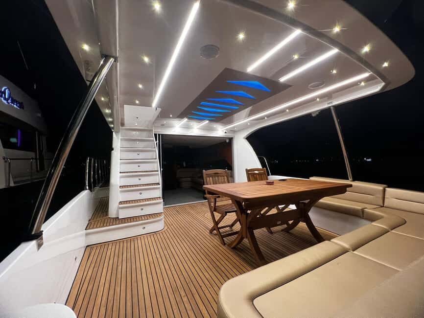 Istanbul: Private Bosphorus Yacht with Tour Guide and Snacks - European-side views: how Dolmabahçe and the palaces read from water