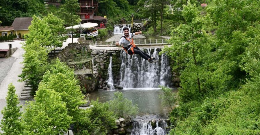 Istanbul: Sapanca Tour, Cable Car, Quad, & Zipline - Maşukiye waterfall stop and the zipline option