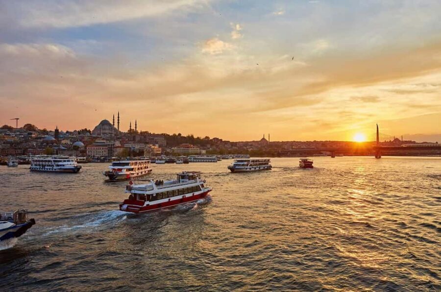 Istanbul: Sunset Bosphorus Yacht Cruise with A break on Asia - Getting There: Karaköy Meeting Point and What to Bring