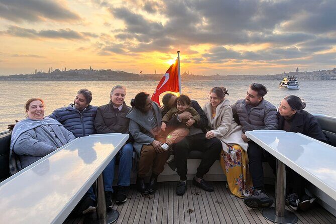 Istanbul Sunset Cruise on the Bosphorus - Bosphorus Bridge, Rumeli Fortress, and the famous shapes you’ll recognize later