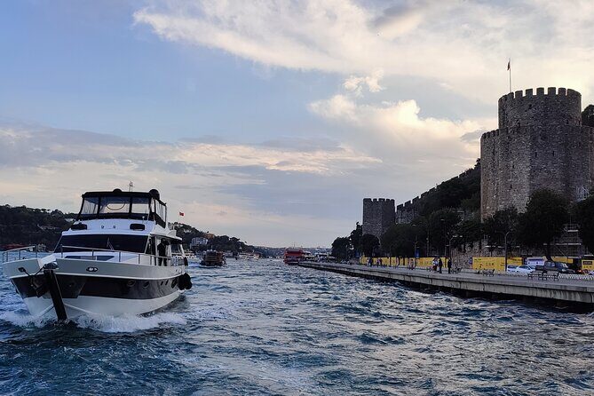 Istanbul Sunset Cruise With Luxury Yacht On Bosphorus - The Asian shore portion: quieter drama and palace views