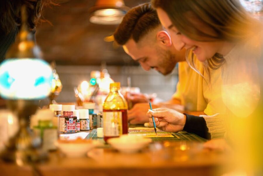 Istanbul: Traditional Stained Glass Painting Workshop - Key things to know before you go