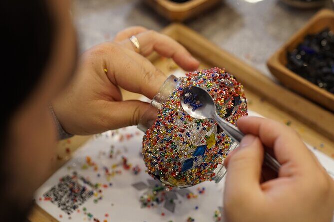 Istanbul: Turkish Mosaic Lamp Workshop in Galata – All Included - Timing in practice: 2 hours, but you control your speed