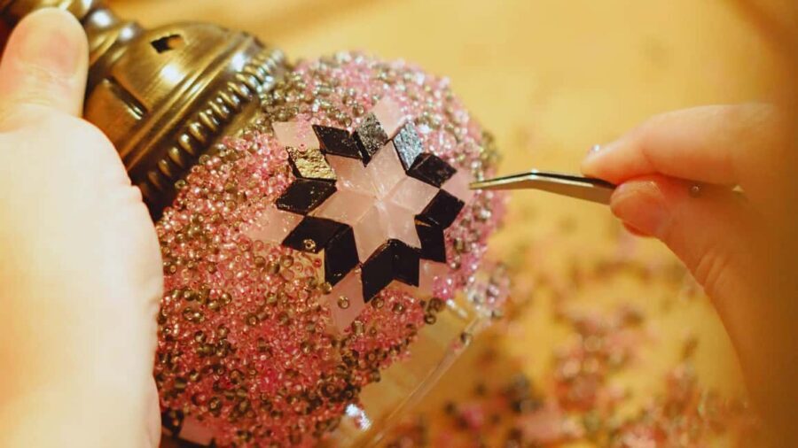 Istanbul: Turkish Mosaic Lamp Workshop with Bosphorus View - Istanbul’s mosaic workshop at the Balkapanı Inn