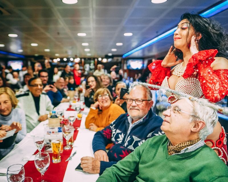 Istanbul: Turkish Night on the Bosphorus Dinner Cruise - Dinner on board: what you actually get to eat
