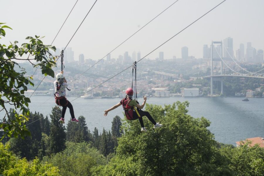 Istanbul: Zipline Adventure with Bosphorus View - Ride Time vs. Overall Activity Time (What 15 Minutes Means)