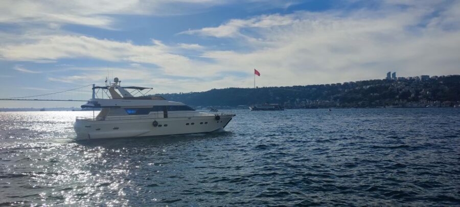 Istanbul:Golden Horn&Bosphorus Sunset Cruise on Luxury Yacht - Küçüksu Palace walk stop: the rare stretch your legs will appreciate