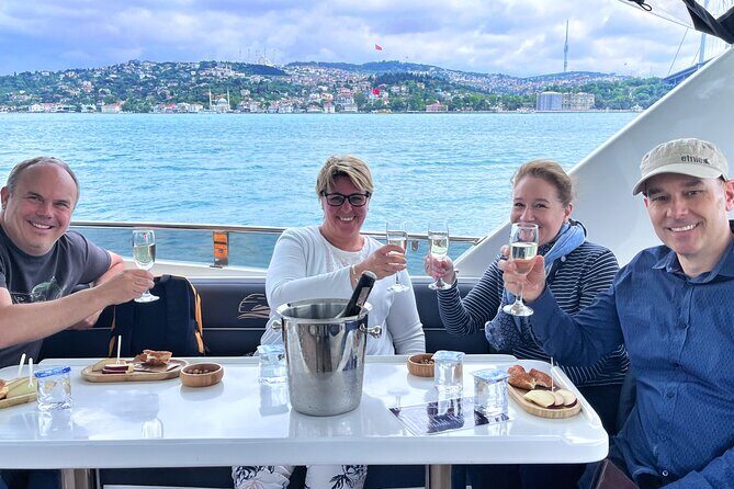 Luxury Bosphorus Yacht Tour – Asian Side Stop & Exploration - Food, Drinks, and the Snack Setup That Makes It Feel Like a Treat