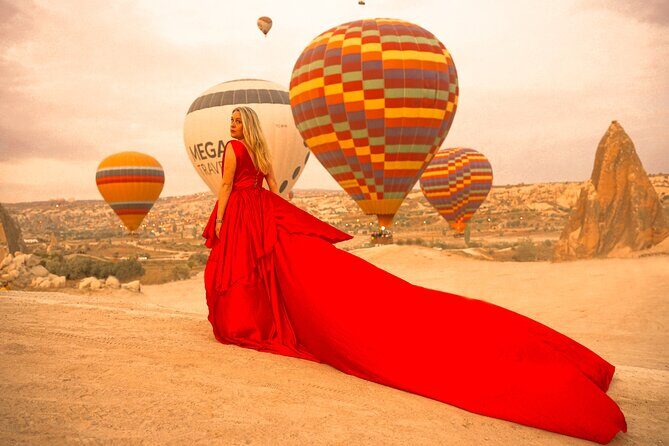 Magical Cappadocia Photoshoot with a Professional Photographer - What you actually get: 250+ photos, reels, and a flying dress