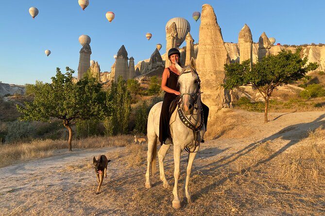 Magical horse ride with balloon in Cappadocia - Horses and safety: calm animals and rider matching